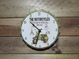 Reloj Retro Vintage Metal 30 cm
