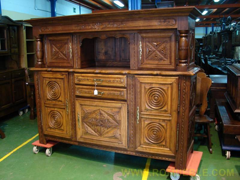 Buffet Antiguo Roble y Castaño FR-3/8