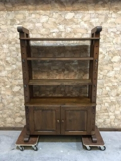 LIBRERIA RSTICA DE ROBLE MACIZO  PK-8/33 - PORTE GRATIS A LA PENNSULA