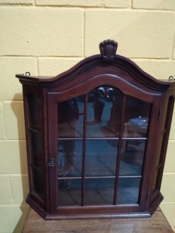 VITRINA DE COLGAR DE ROBLE DECOFUR-11 - PORTE GRATIS A LA PENNSULA