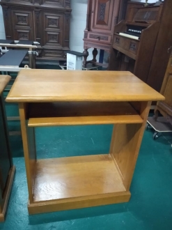 MESA ORDENADOR DE ROBLE MACIZO