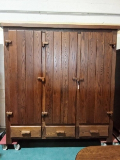 ARMARIO ROPERO DE ROBLE, PK-14/48