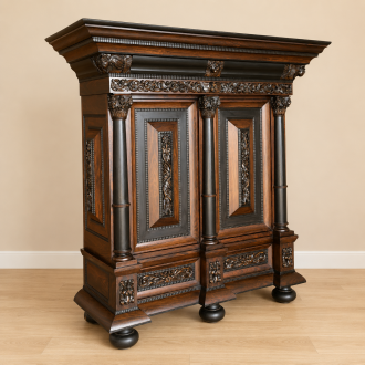 BUFFET DE ROBLE Y PALISANDRO  E-KK-1