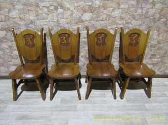 CONJUNTO 6 SILLAS MADERA DE ROBLE PK-20/50 - PRECIO UNIDAD
