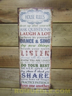 Cartel Retro Vintage 20x50 Metal