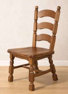 CONJUNTO DE SILLAS DE ROBLE PK-14/2-PRECIO CONJUNTO-