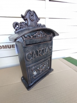 BUZON RUSTICO DE ALUMINIO MARRON O. EPOC - ARD  PORTE GRATIS A LA PENINSULA