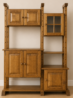 MUEBLE QUESERA DE ROBLE MACIZO PK-16/13