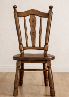 CONJUNTO DE 6 SILLAS R�STICAS DE ROBLE PK-11/6 - PRECIO CONJUNTO -