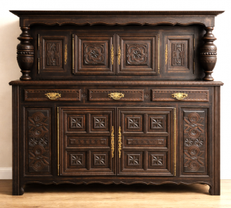 BUFFET ANTIGUO, ESTILO TUDOR  FR-19/10